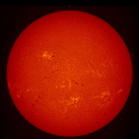 Image of Sun's chromosphere