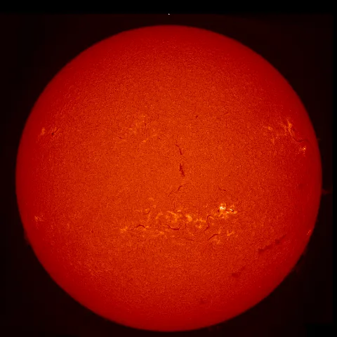 Image of Sun's chromosphere