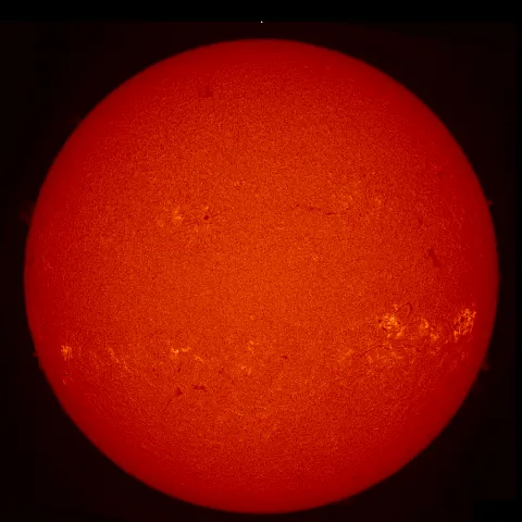 Image of Sun's chromosphere