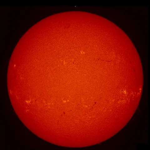 Image of Sun's chromosphere