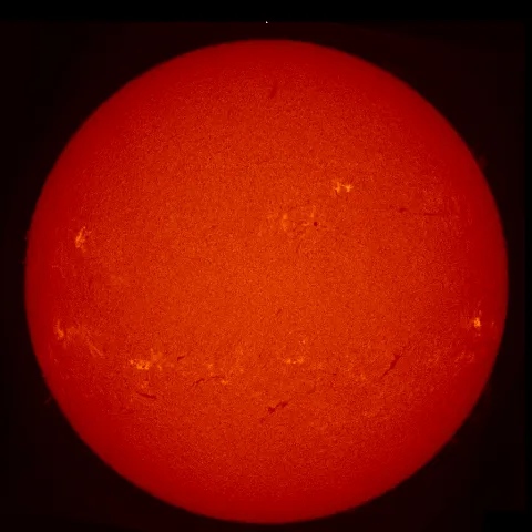 Image of Sun's chromosphere