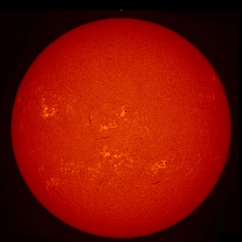 Image of Sun's chromosphere