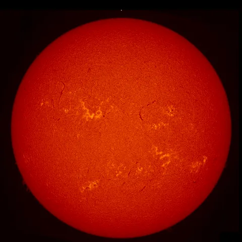 Image of Sun's chromosphere