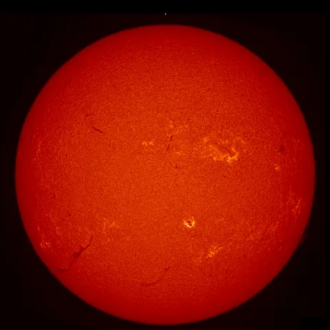 Image of Sun's chromosphere