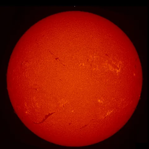 Image of Sun's chromosphere