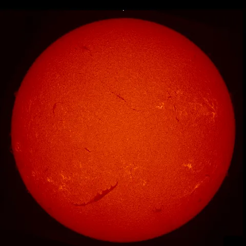 Image of Sun's chromosphere