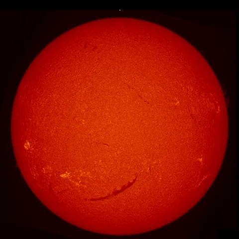 Image of Sun's chromosphere