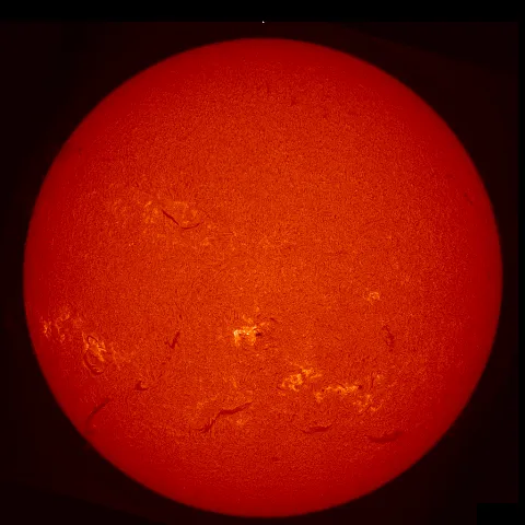 Image of Sun's chromosphere