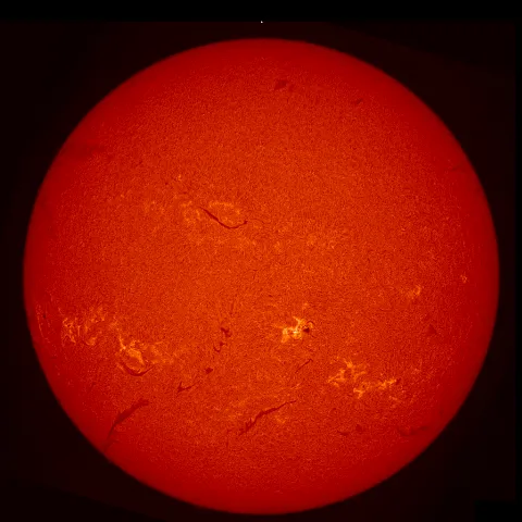 Image of Sun's chromosphere