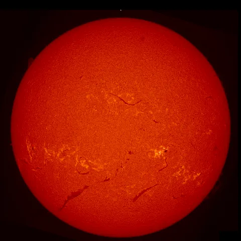 Image of Sun's chromosphere