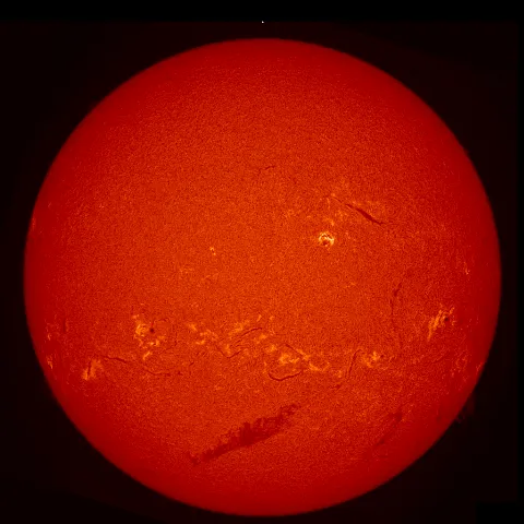 Image of Sun's chromosphere