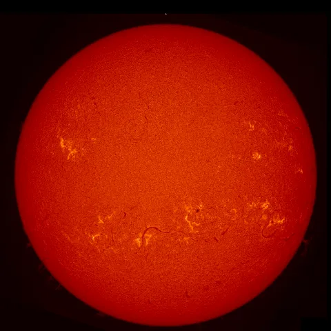 Image of Sun's chromosphere