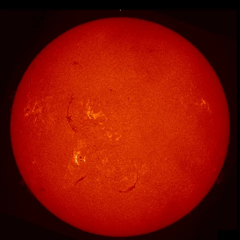 Image of Sun's chromosphere