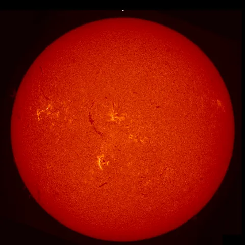 Image of Sun's chromosphere