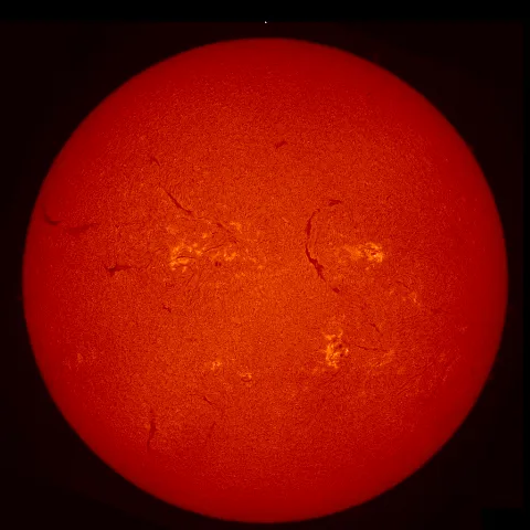 Image of Sun's chromosphere