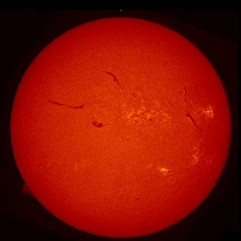 Image of Sun's chromosphere