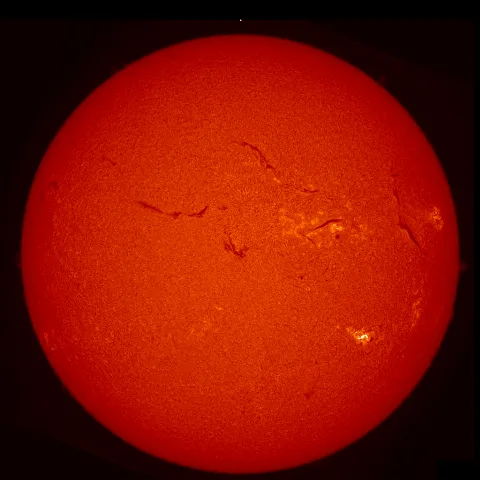 Image of Sun's chromosphere