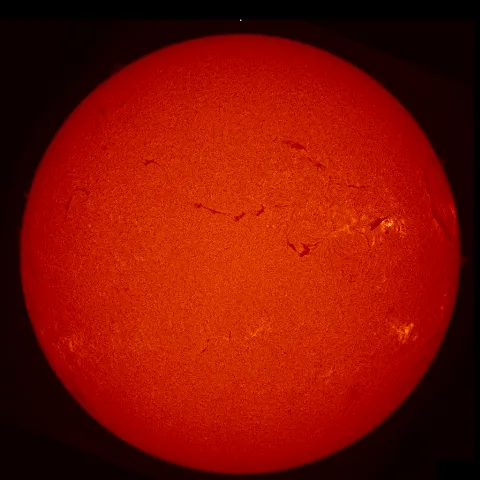 Image of Sun's chromosphere