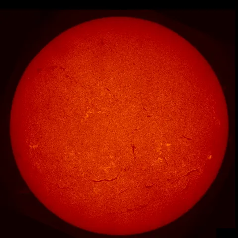 Image of Sun's chromosphere