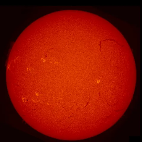 Image of Sun's chromosphere