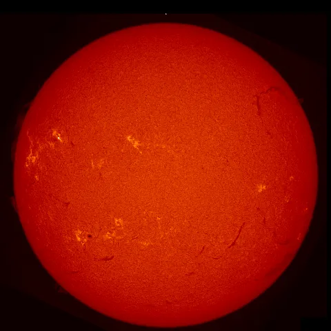 Image of Sun's chromosphere