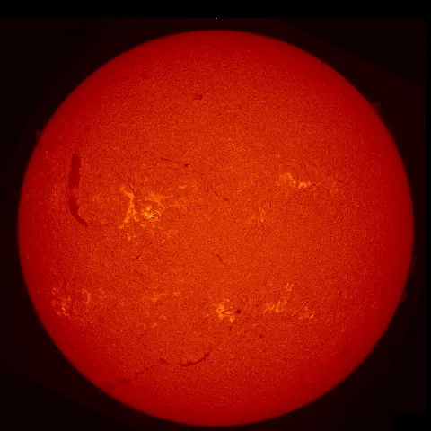 Image of Sun's chromosphere