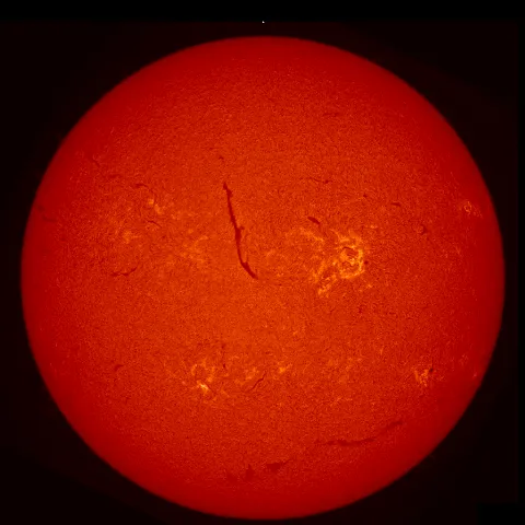 Image of Sun's chromosphere