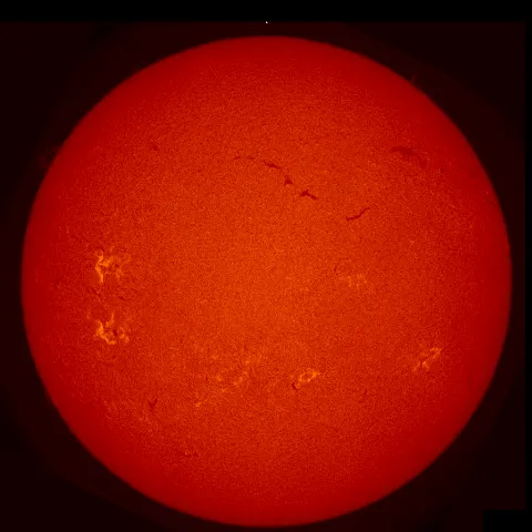 Image of Sun's chromosphere