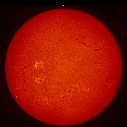 Image of Sun's chromosphere