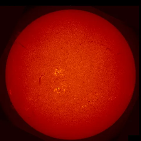 Image of Sun's chromosphere