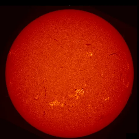 Image of Sun's chromosphere