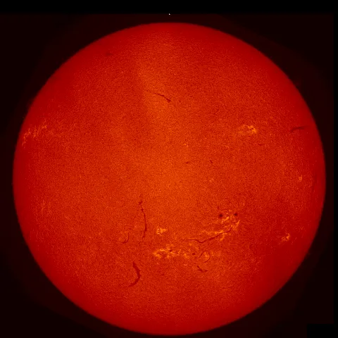 Image of Sun's chromosphere