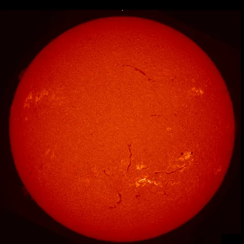 Image of Sun's chromosphere