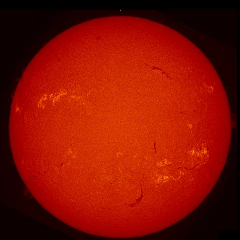 Image of Sun's chromosphere