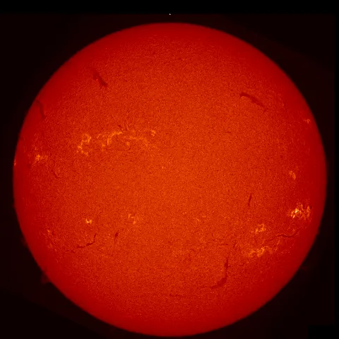 Image of Sun's chromosphere