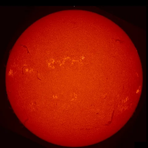 Image of Sun's chromosphere