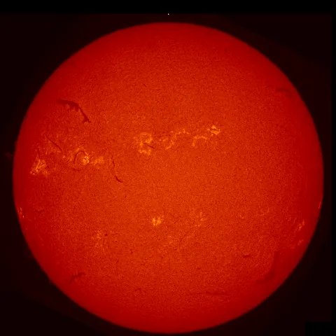 Image of Sun's chromosphere