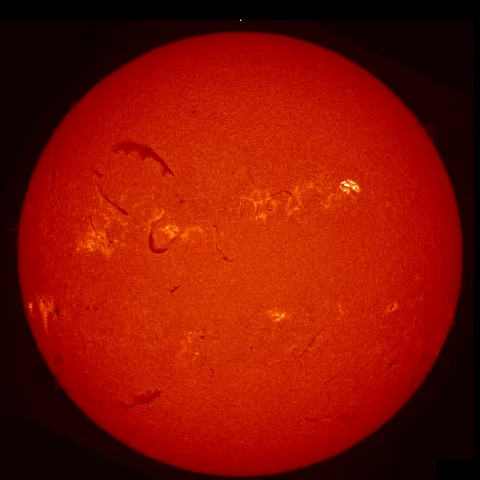 Image of Sun's chromosphere