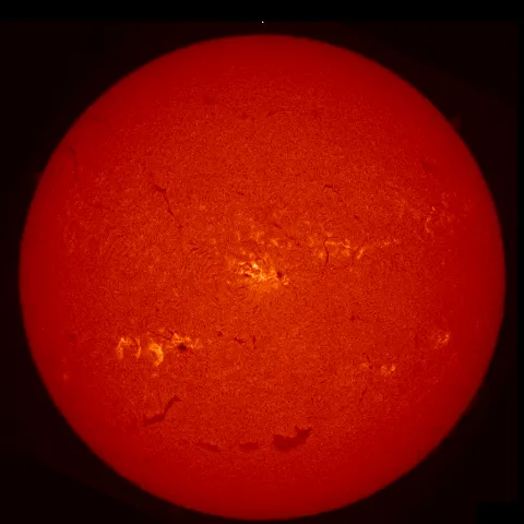 Image of Sun's chromosphere