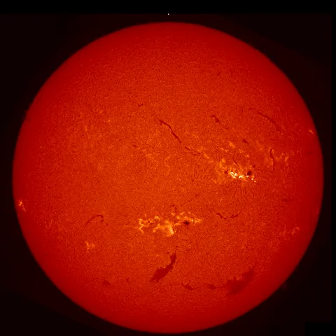 Image of Sun's chromosphere