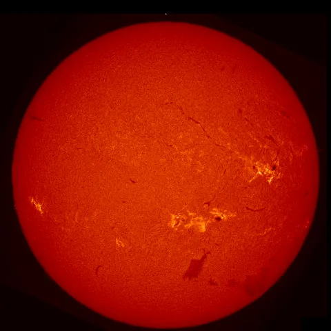 Image of Sun's chromosphere