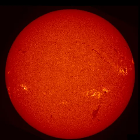 Image of Sun's chromosphere