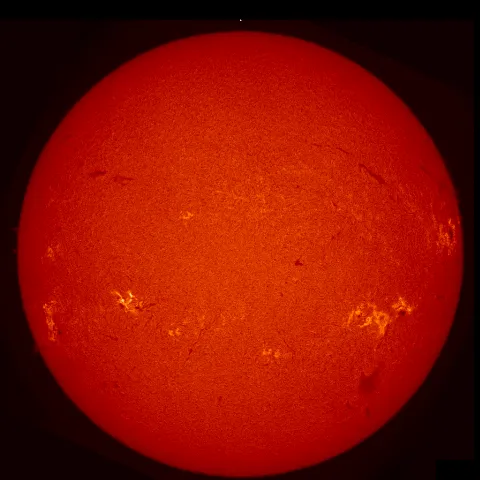 Image of Sun's chromosphere