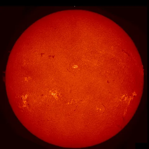 Image of Sun's chromosphere