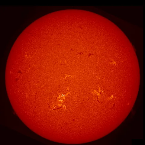 Image of Sun's chromosphere