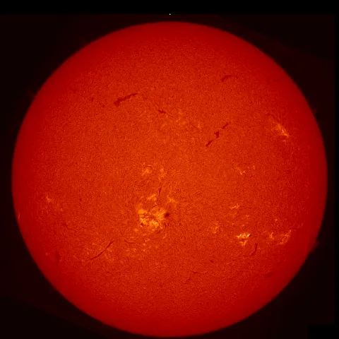 Image of Sun's chromosphere