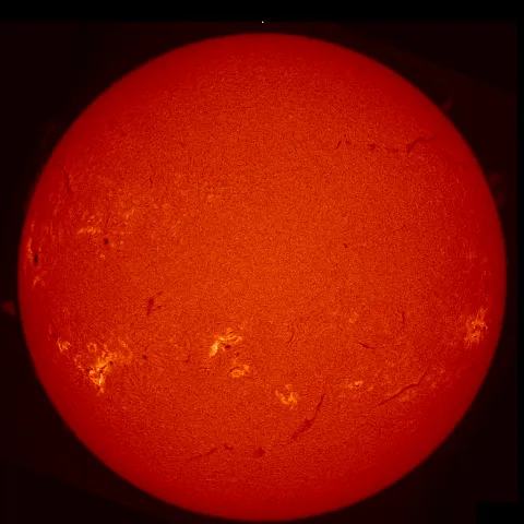 Image of Sun's chromosphere