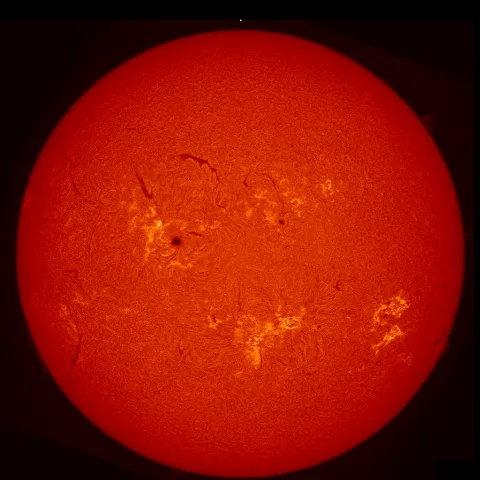 Image of Sun's chromosphere