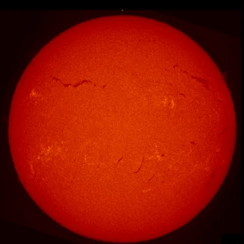 Image of Sun's chromosphere