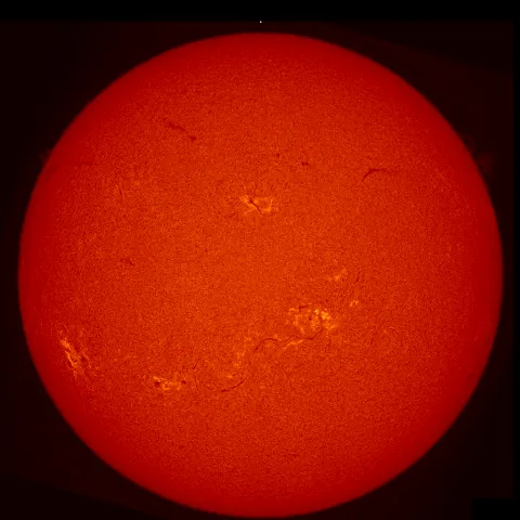 Image of Sun's chromosphere